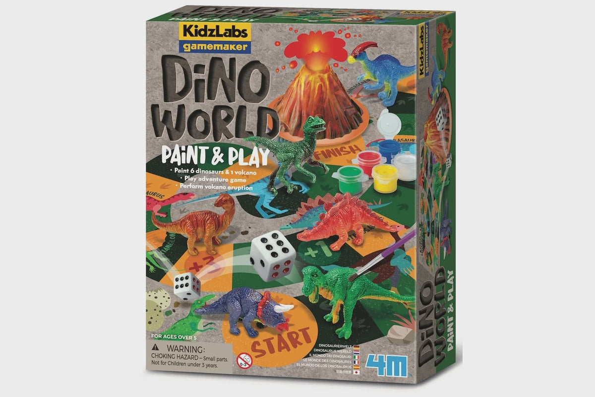 Dino World Paint & Play
