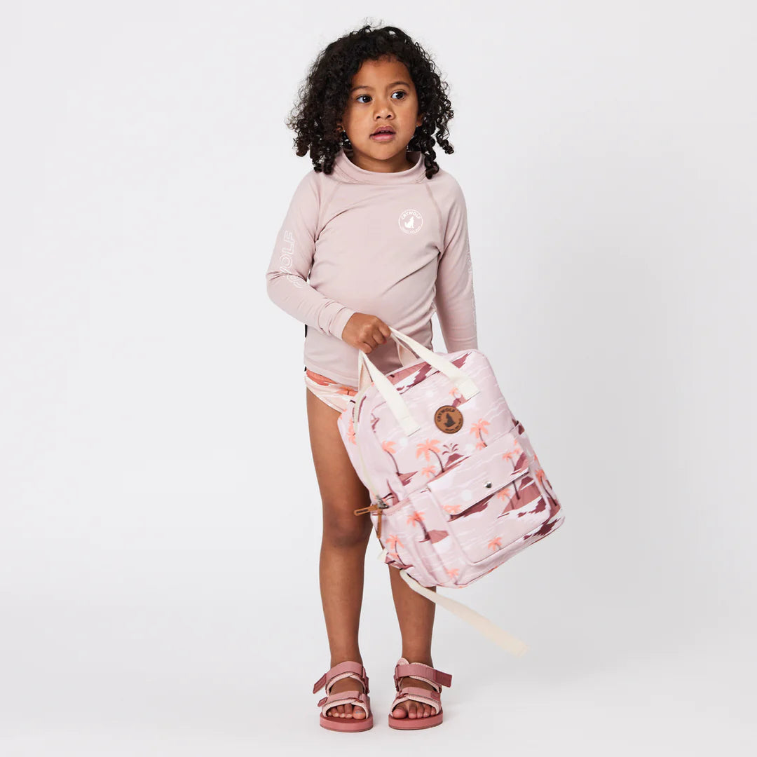 Thermal Rash Top Vest Blush Pink