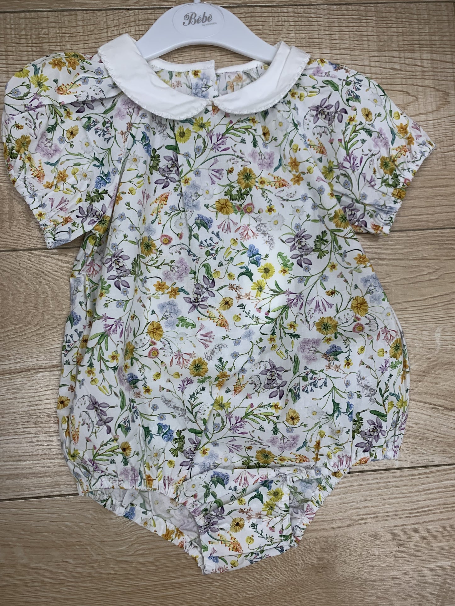 Zara Print Collared Bodysuit