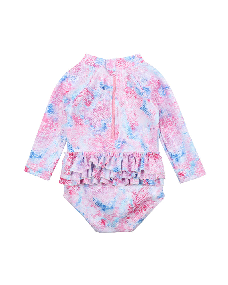 Malia Sequin Long Sleeve Sunsuit