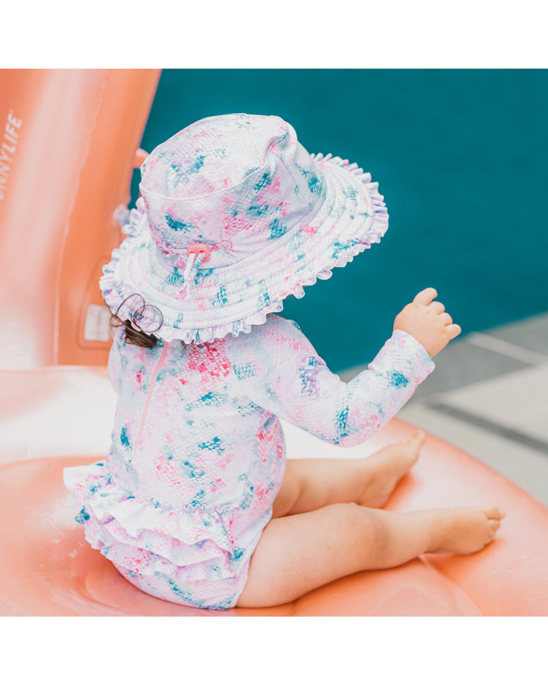 Malia Sequin Long Sleeve Sunsuit