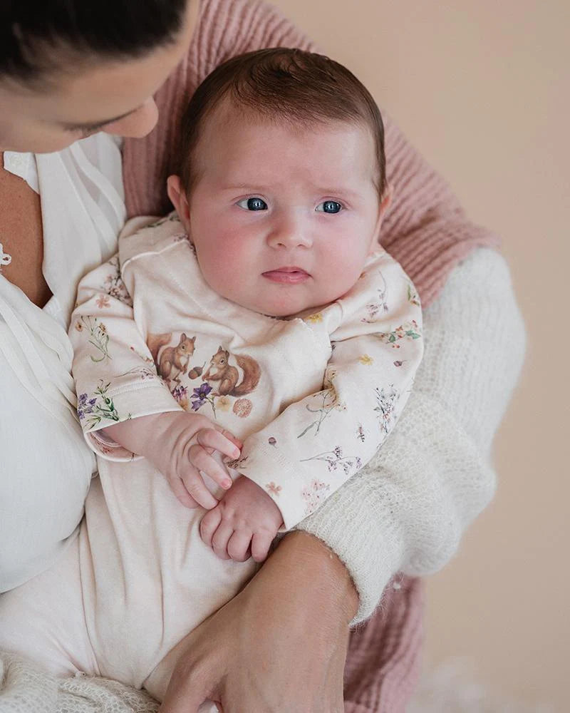 Nancy Long Sleeve Wrap Onesie