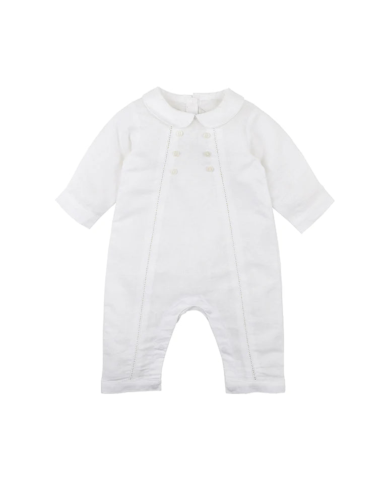 Albert Dressy Romper  - Ivory