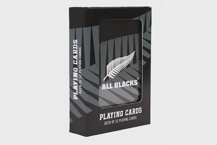 All Blacks Playing Cards