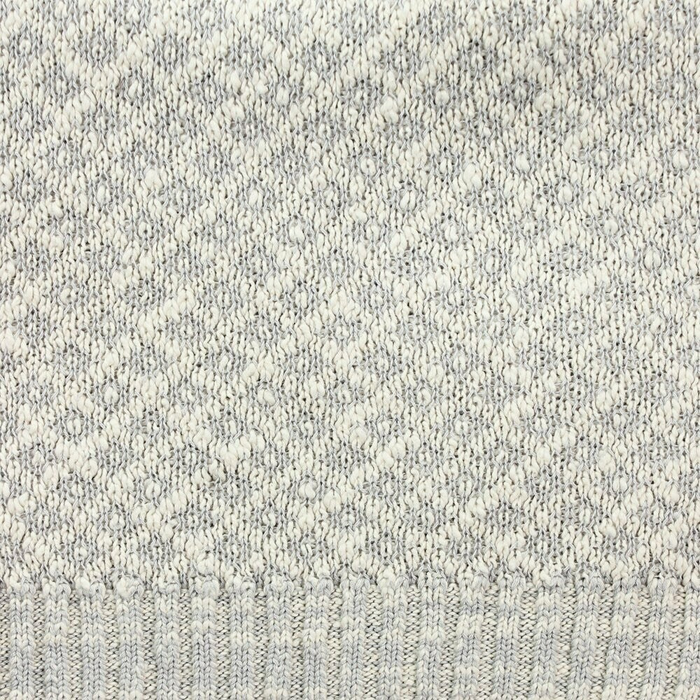 Dlux Brook Cotton Knit Cot Blanket