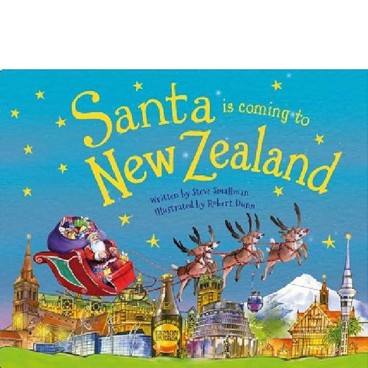 Santa is Coming to NZ Picture Book