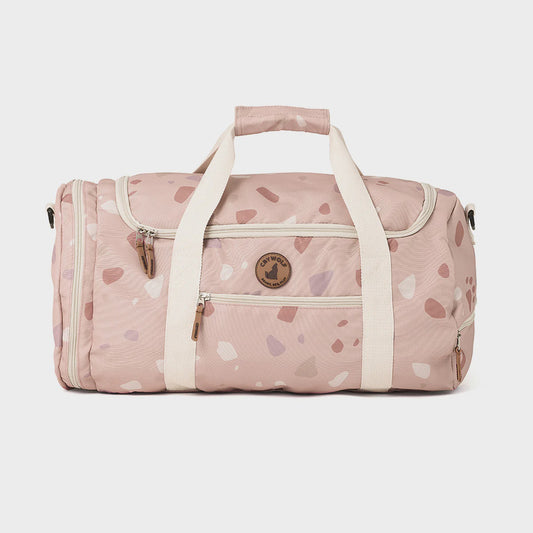 Packable Duffle Bag Blush Stones