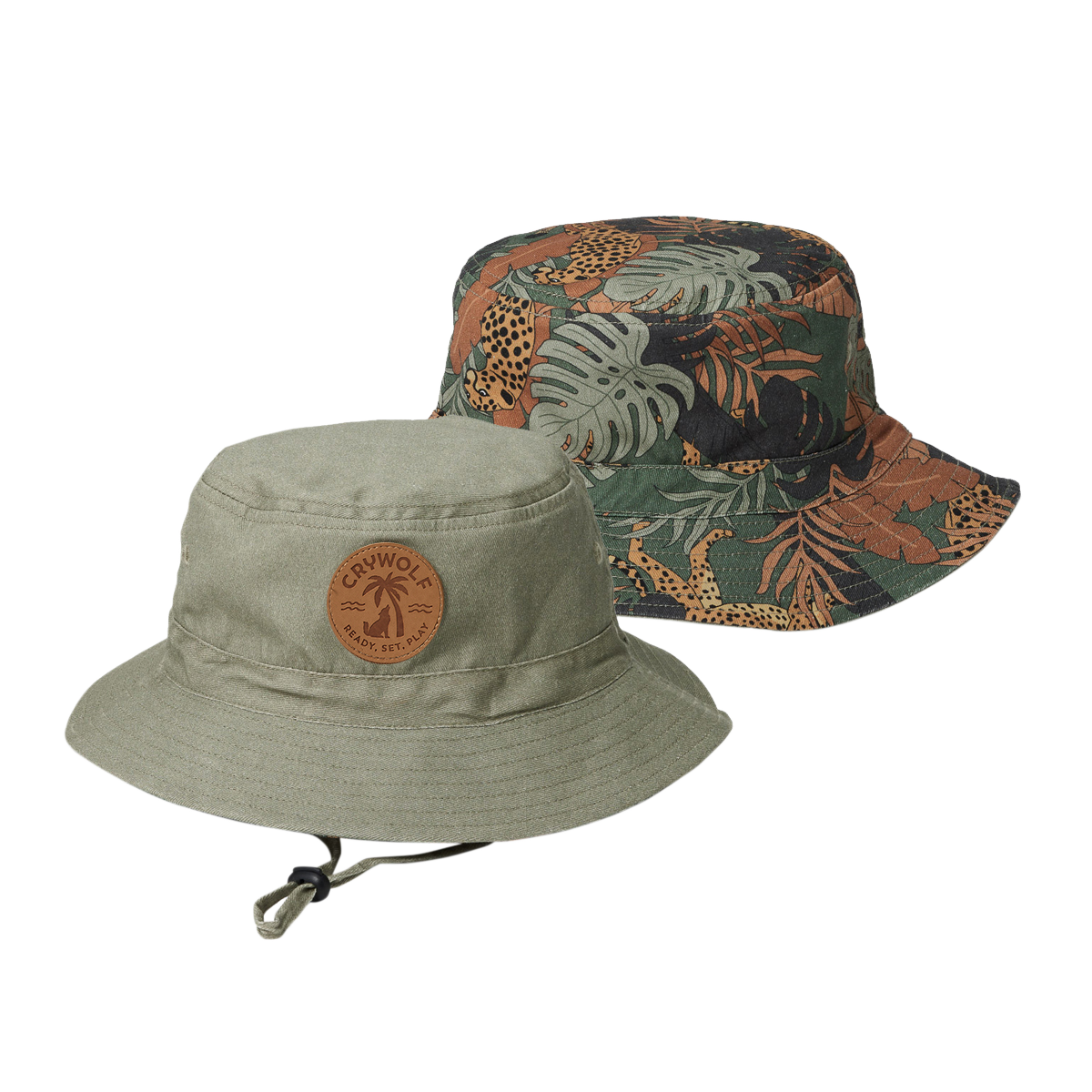 Reversible Bucket Hat - Jungle