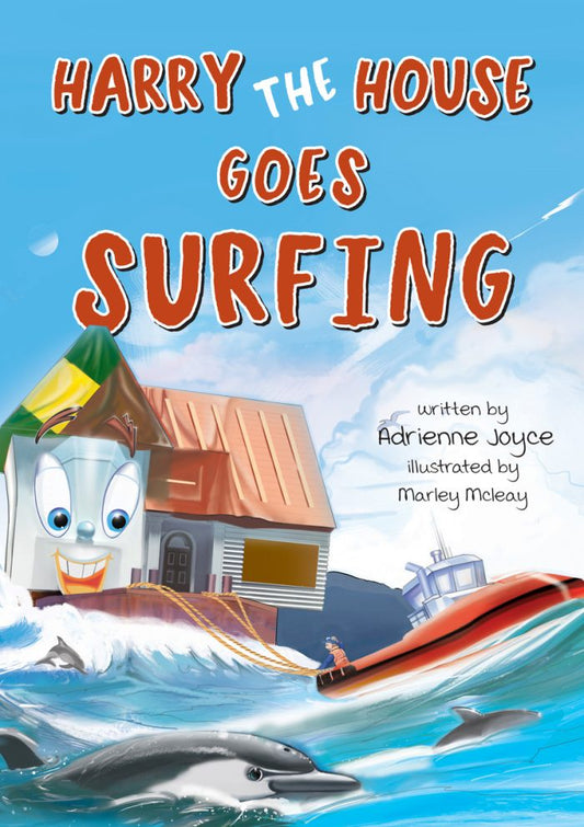 Harry the House Goes Surfing Book (NZ)
