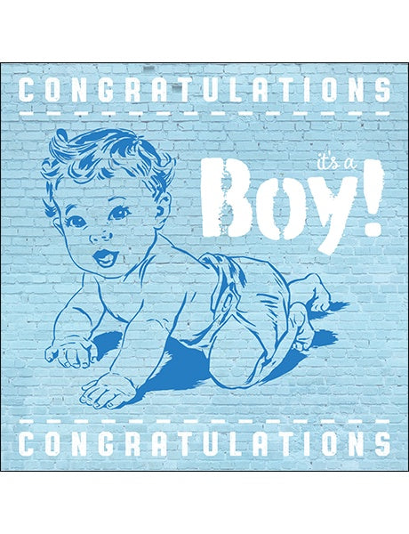 Congratulations It's a Boy B012