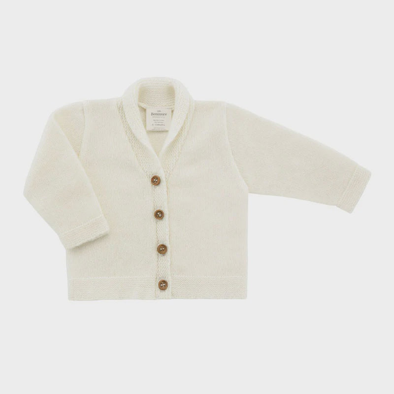 Benmore Classic Cardigan Warm White