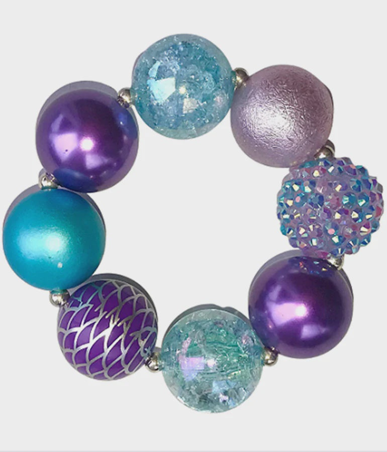 Mermaid Bubblegum Bella Bracelet 20mm NZ Made