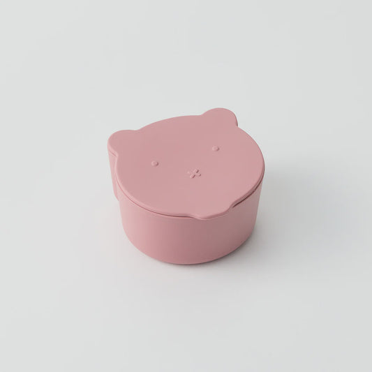 Mini Bear Snack Box in Rose Pink