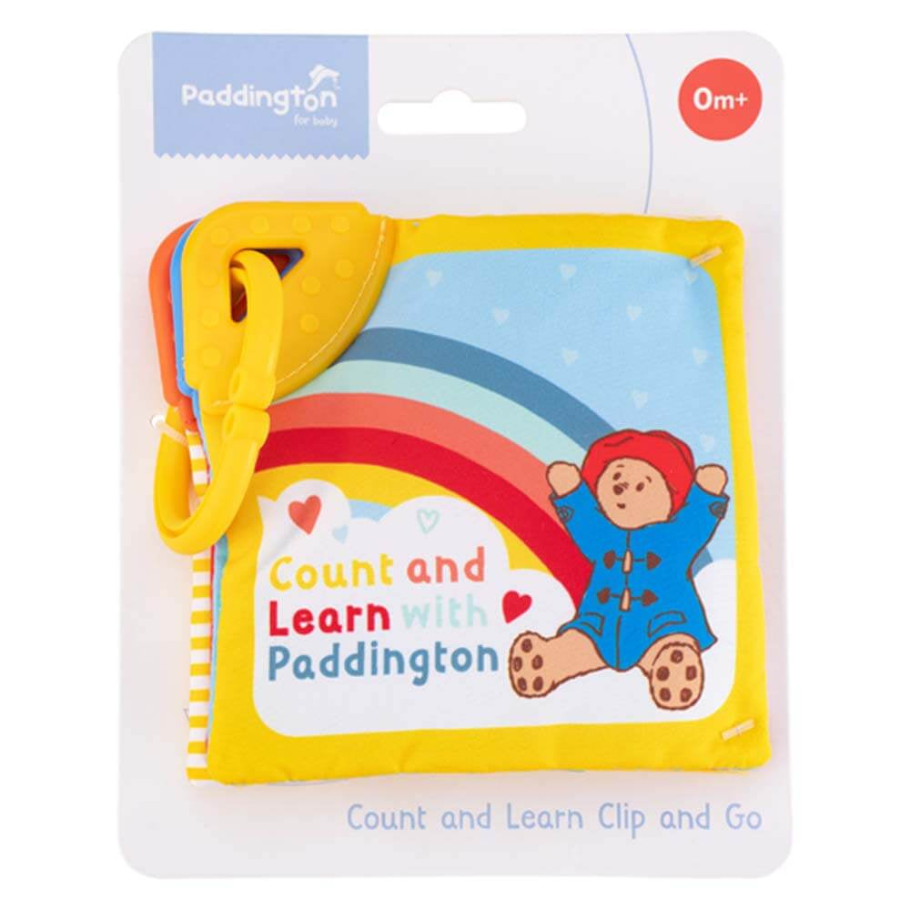 Paddington Baby Count And Learn Clip And Go Activity Toy