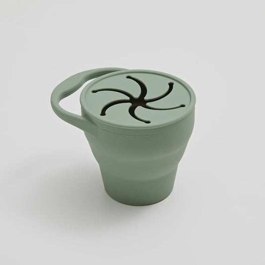 Silicone Snack Cup Soft Moss