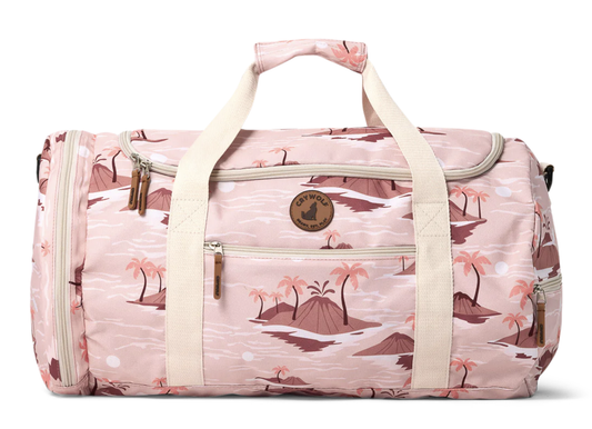 Packable Duffel Pink Sunset Lost Island