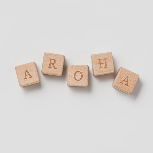 Aroha Wooden Block Set