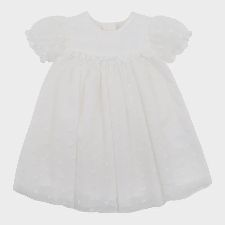 Puff Sleeve Lace Dress