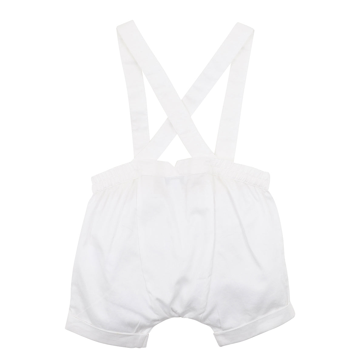 Edward Christening Shortalls Ivory White