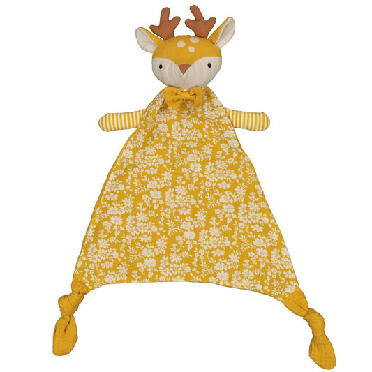 Freckles the Fawn Comforter Mustard