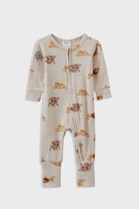 Wildlife Zip Romper