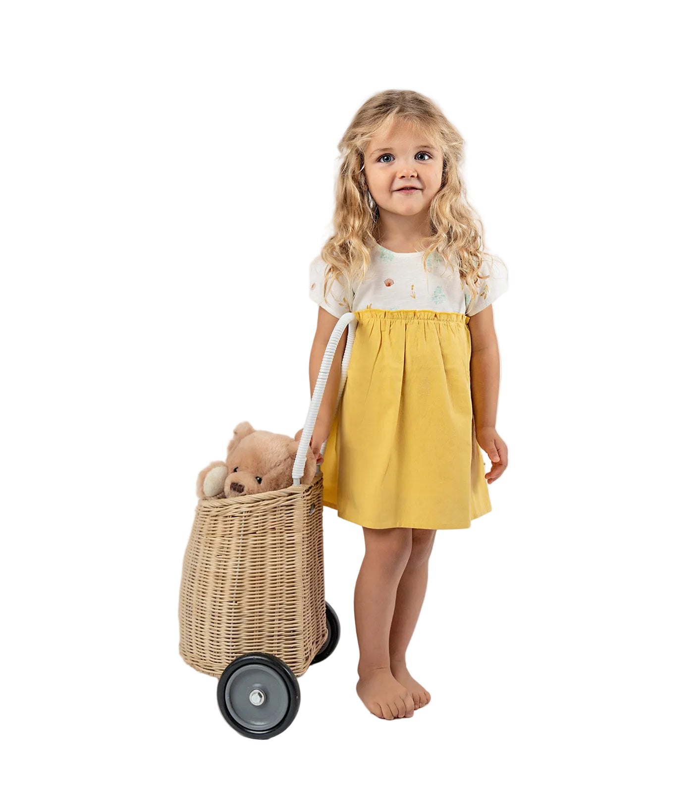 Coral Dress Misted Yellow