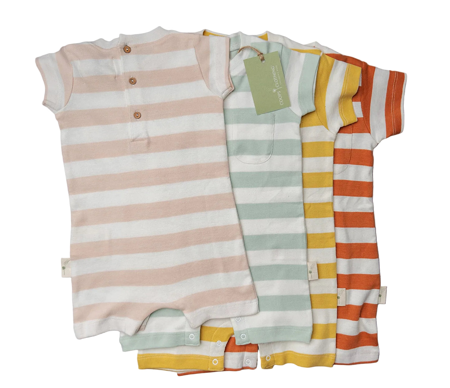 Reef Romper Misted Yellow