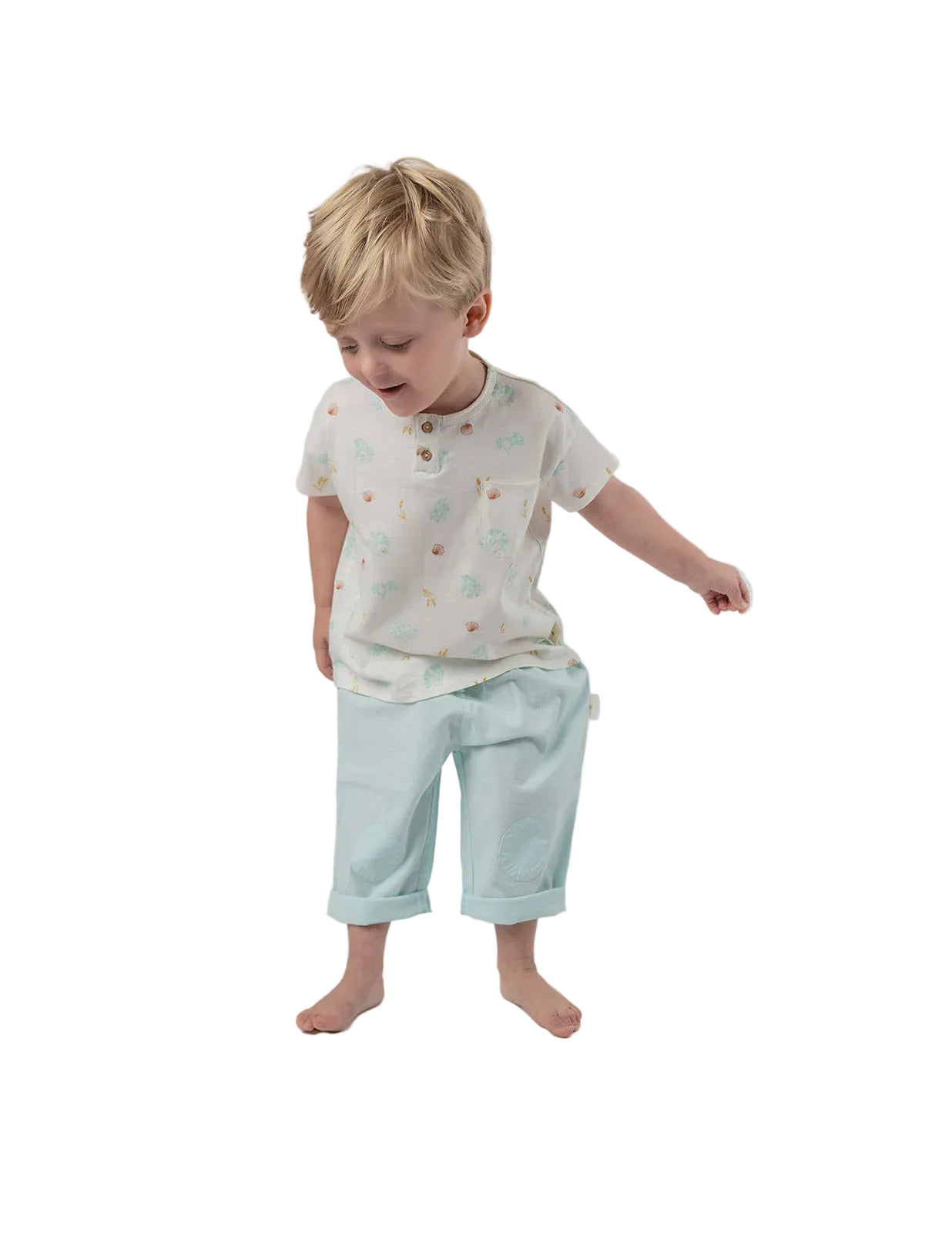 Seagrass Trousers Blue Grass