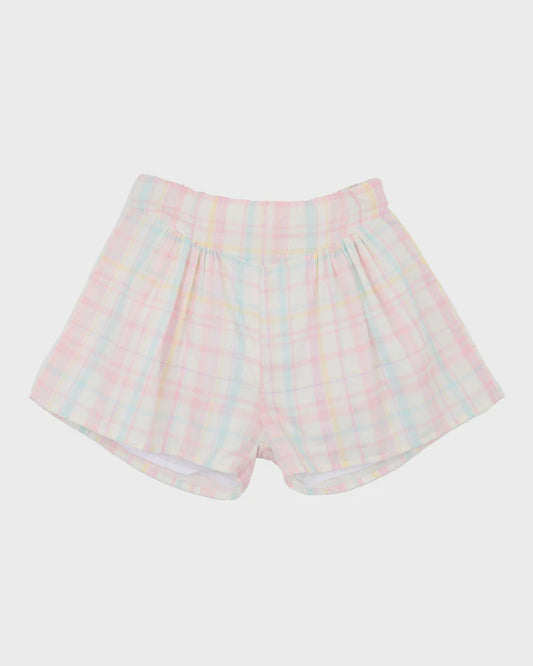 Madelyn Checked Shorts