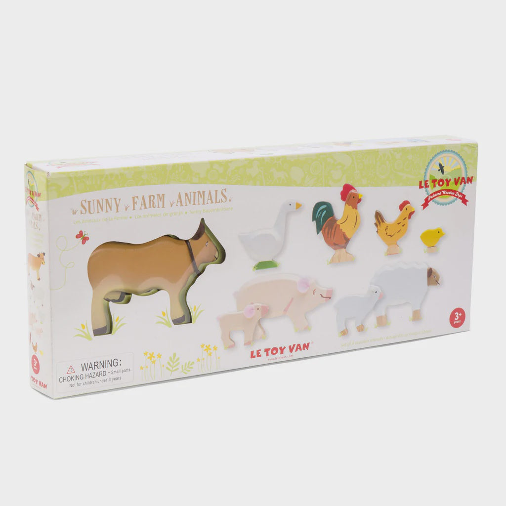 Le Toy Van Animal Farm Set 9 Pcs