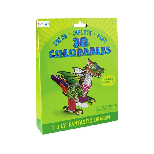 3D Colorables Fantastic Dragon