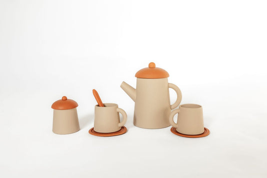 Silicone piece Tea Set