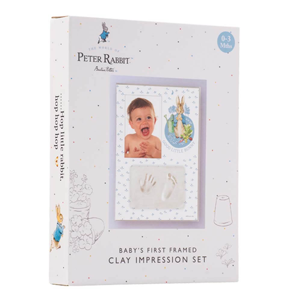 Clay Making Peter Rabbit Peter Rabbit Baby Handfoot Clay Gift Set β Childhood Boutique