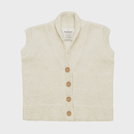 Benmore Classic Waistcoat Warm White