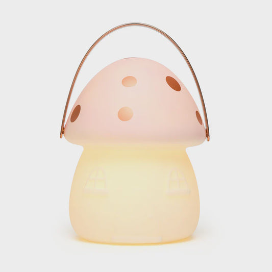 Fairy House Carry Lantern - Pink & Rose Gold