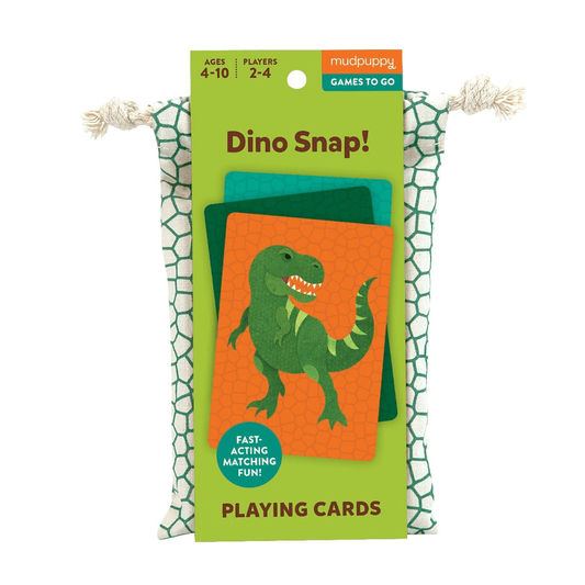 Mudpuppy Dino Snap Playing Cards