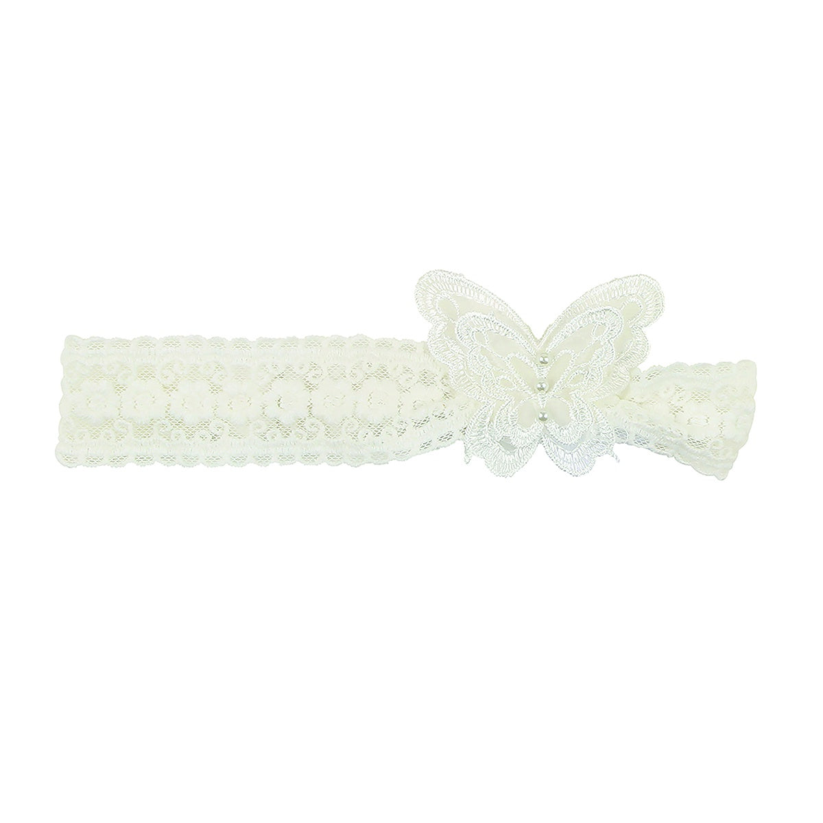 Bebe Lace Butterfly Headband