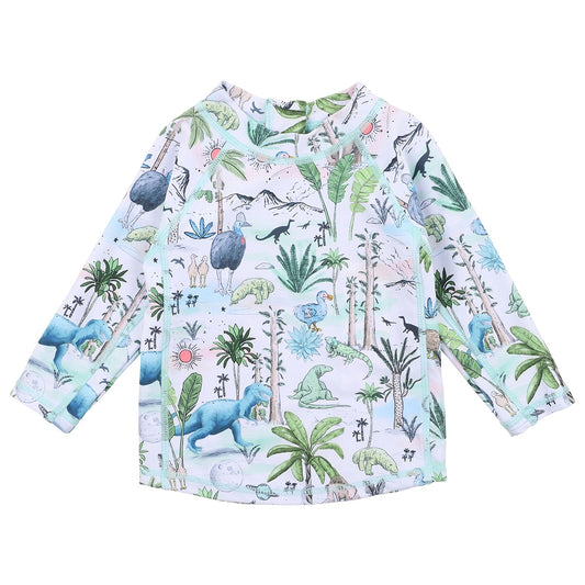 Bebe Brody Print Long Sleeve Rashie