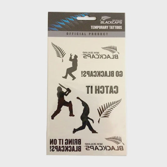 Black Caps Temporary Tattoos