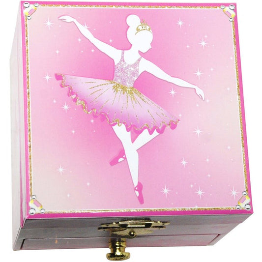 Pink Poppy Musical Ballerina Small Music Box